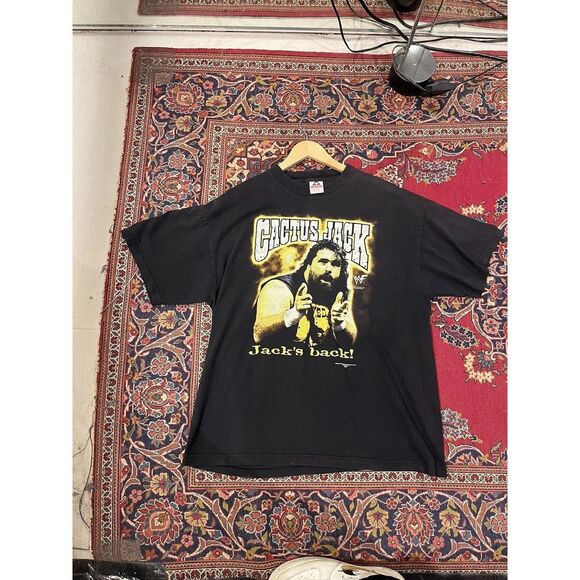 Vintage Cactus Jack Mankind  Black T Shirt Size XL - Picture 7 of 7